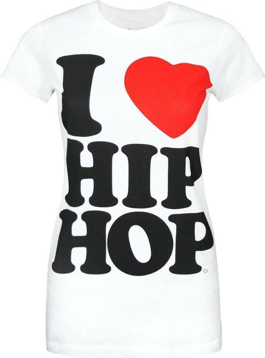 Immagine prodotto Goodie Two Sleeves I Love Hip Hop Maglietta Donna (S)
