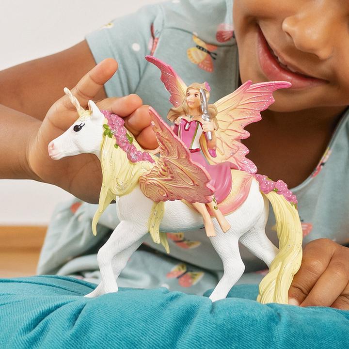 Produktbild Schleich Feya mit Pegasus-Einhorn