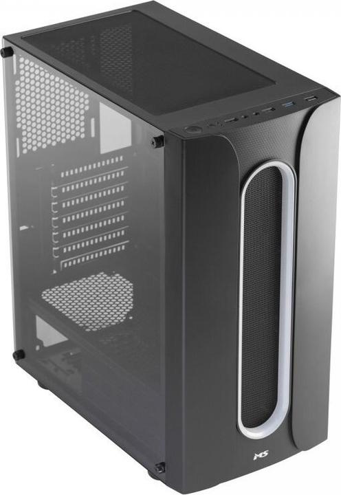Produktbild M & M's PC-Gaming-Gehäuse MS ARMOR V310 Schwarz