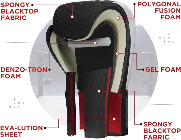 Actual product image Rdx Boxing Gloves REX F4 (16 OZ, 12)