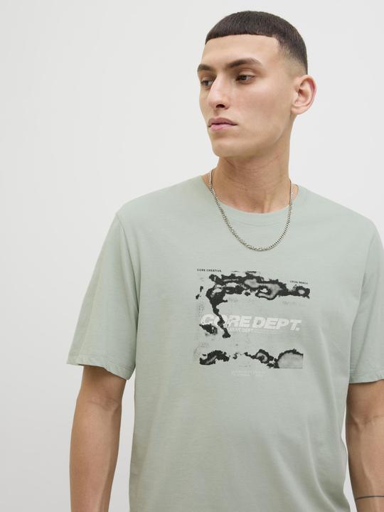 Actual product image Jack & Jones Gedruckt Rundhalsausschnitt T-shirt T-shirt (S)