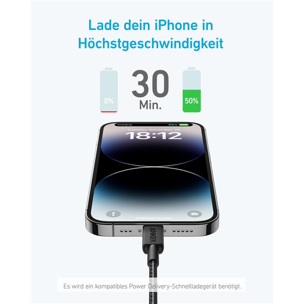 Immagine prodotto Anker 322 (0.90 m, USB 3.1)