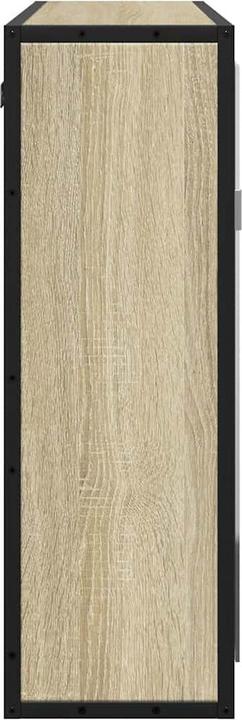 Actual product image VidaXL Bathroom mirror cabinet Sonoma oak 65x20x60 cm wood-based material (65 x 20 x 60 cm)