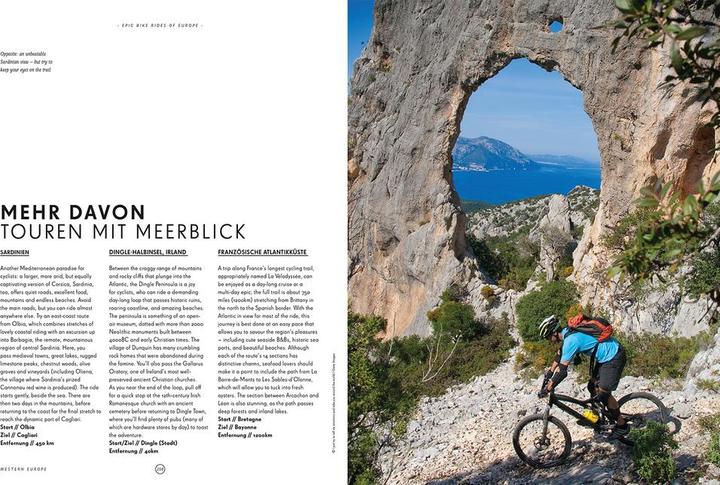 Immagine prodotto Legendäre Radtouren in Europa (Tedesco, Il pianeta solitario, 2024)