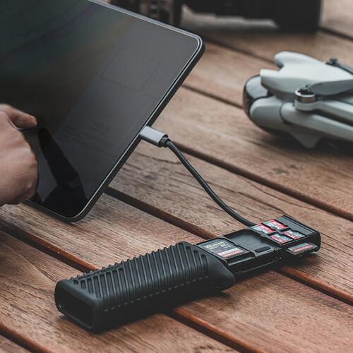 Produktbild Pgytech CreateMate High-speed Card Reader Case (USB-C)