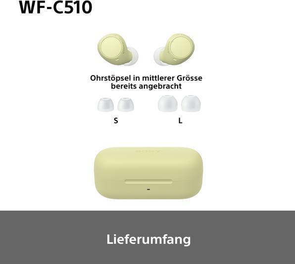 Produktbild Sony WF-C510 (keine Geräuschunterdrückung, 11 h, Kabellos)