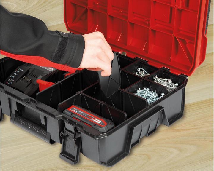 Actual product image Einhell System case plastic compartments set