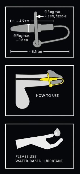 Productafbeelding You2Toys Penis Plug met Glansring