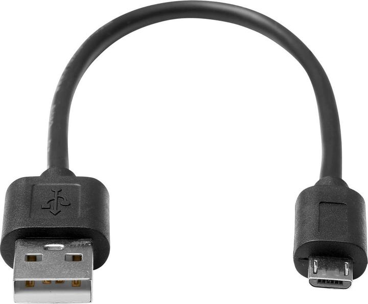 Actual product image ProXtend USB 2.0 Cable A to Micro B M/M Black 0.5M (0.50 m, USB 2.0)