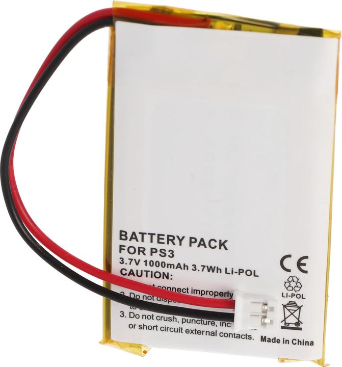 Produktbild Sony Akku PS3 SIXAXIS Wireless-Controller Akku LIS1359, LIP1359 (1 Stk., Gerätespezifisch, 1000 mAh)