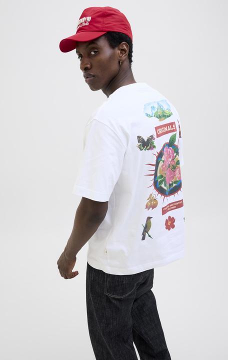 Produktbild Jack & Jones Gedruckt Rundhalsausschnitt T-shirt T-shirt (S)