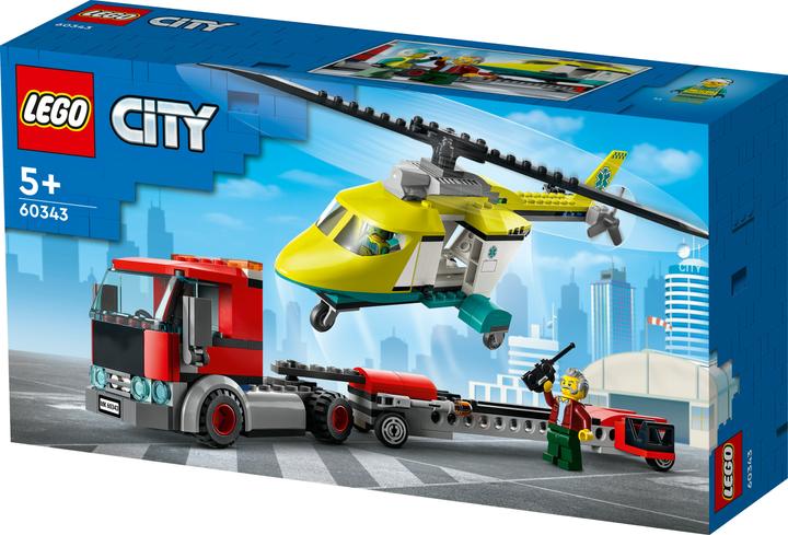Produktbild LEGO Hubschrauber Transporter (60343, LEGO City)