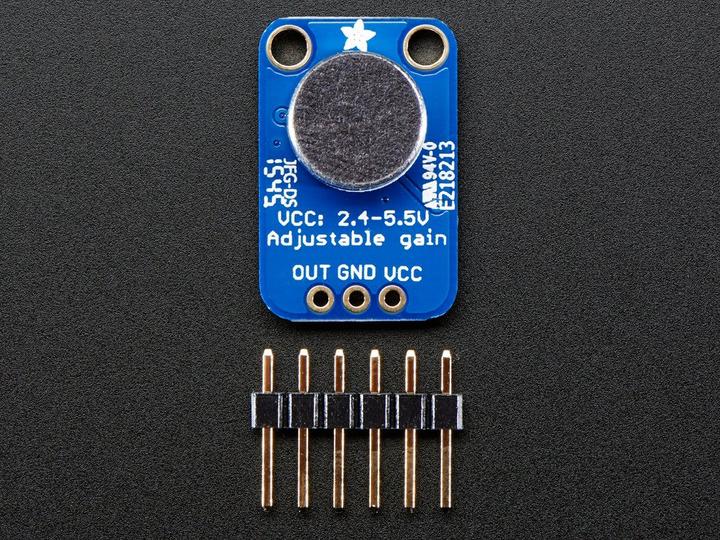 Produktbild Adafruit Electret Microphon Verstärker MAX4466 (Lautsprecher)