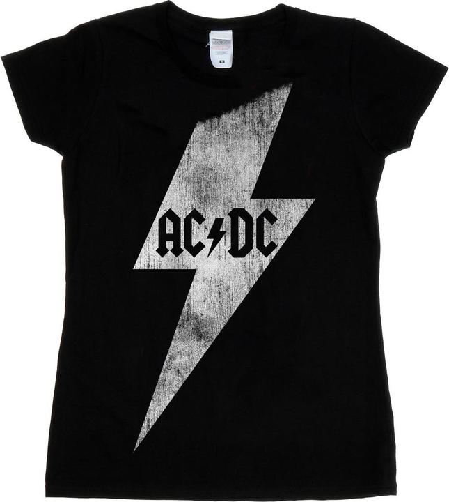 Image du produit AC/DC T-Shirt coton Lightning Bolt Femme/Femme (XL)