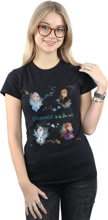 Image du produit Disney - T-shirt FROZEN CHANGE IS IN THE AIR - Femme (XL)