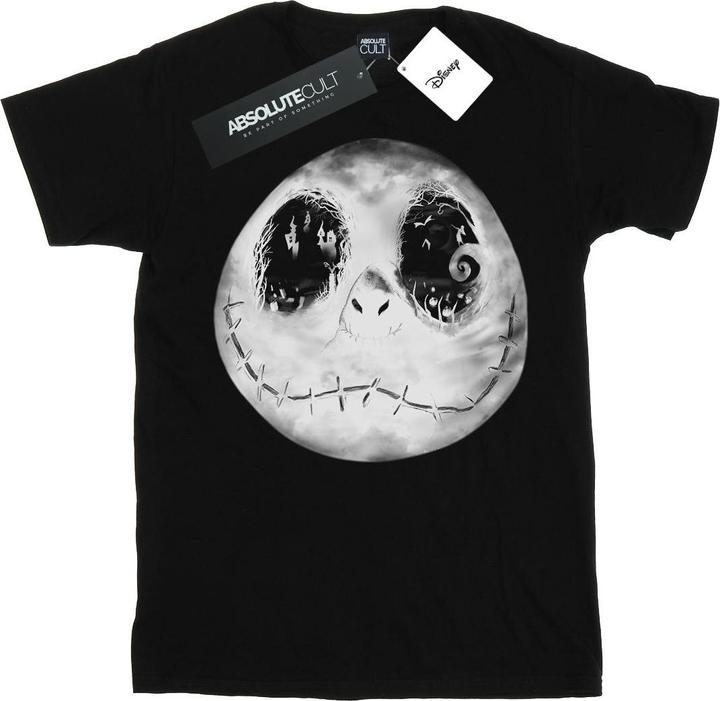 Immagine prodotto Disney Nightmare Before Christmas Jack Moon Face Maglietta Ampia Donna (3XL)