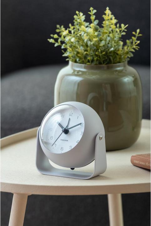 Produktbild Karlsson Klassischer Wecker Bunky Cool grey