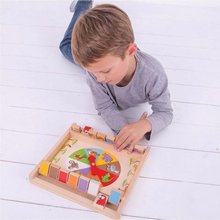 Produktbild Bigjigs Holzspiel Crack the Code (Multilingual)
