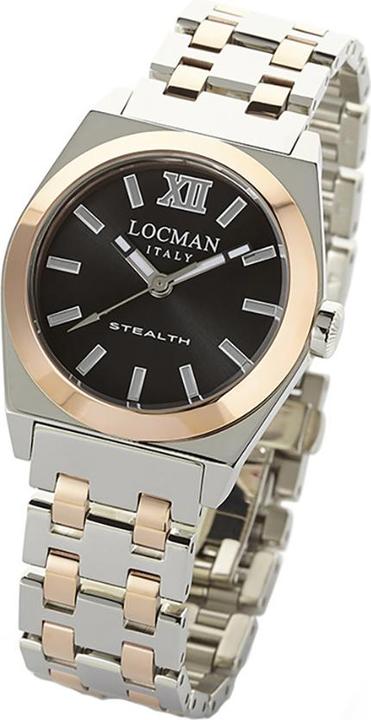 Produktbild Locman Italy Damenuhr Stealth Edelstahl bicolor Ref. 0204 (Analoguhr, 33 mm)
