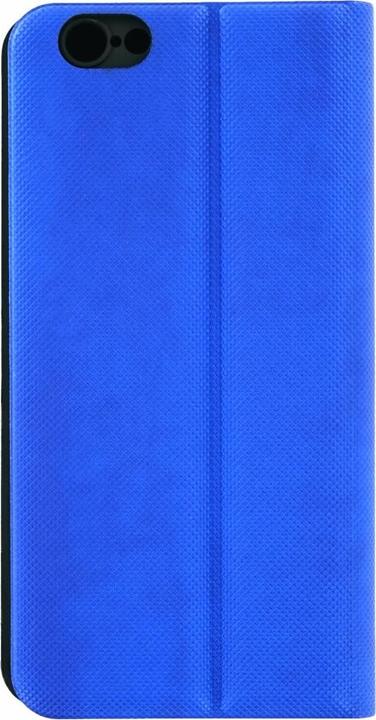 Produktbild prio Book Case Fashion für iPhone 6/6S blau-schwarz (Apple iPhone 6s, Apple iPhone 6)