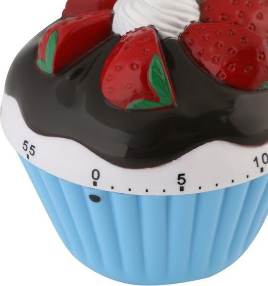 Actual product image Axentia Short timer, cupcake, Ø approx. 7.7 cm (7.70 cm)
