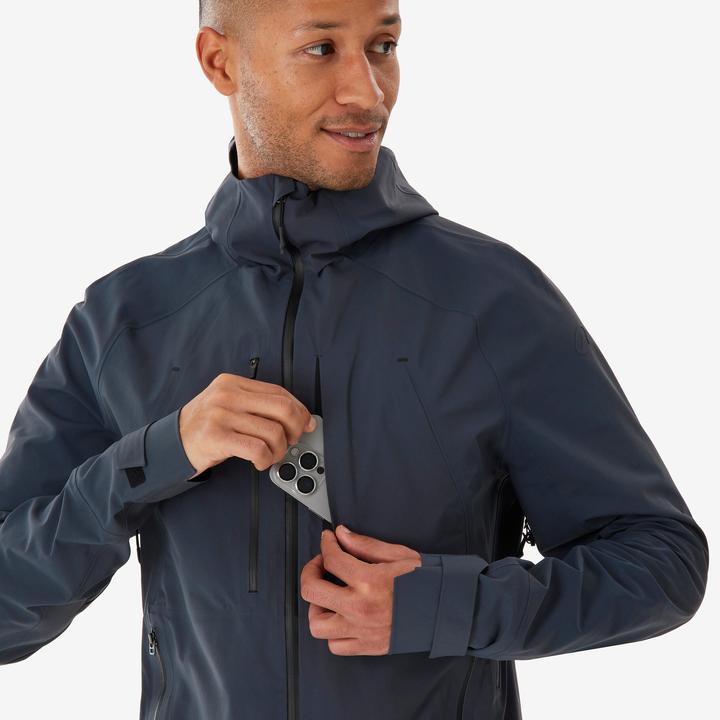 Image du produit Quechua Veste de randonnée homme, MH900 gris (L)