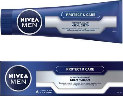 Actual product image NIVEA Men Protect &amp Care Protective Shaving Cream 100ml (100 ml)