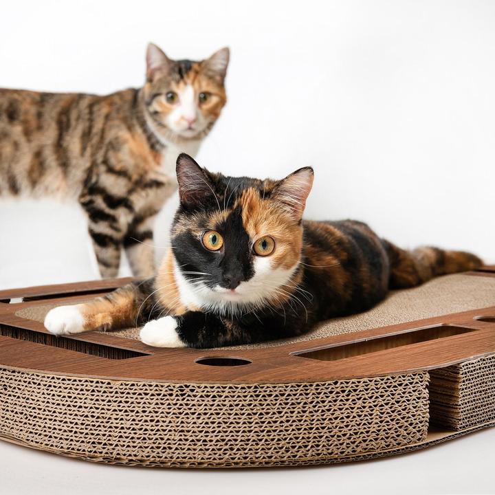 Actual product image CanadianCat Cat strategy game PlayPlate (Intelligence toy cat)