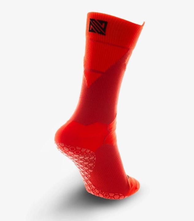 Produktbild NovoSoxx Fussballsocken Gr. 42-47 Grip Socken Fussball Strümpfe GripSoxx Rot (42 - 47)