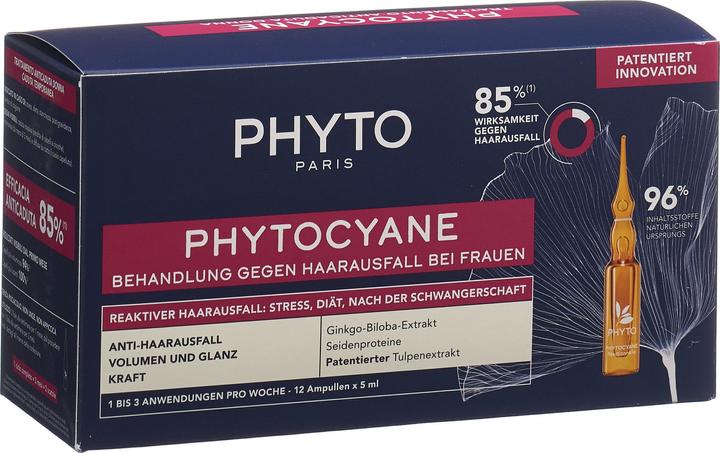 Immagine prodotto Phyto Phytocyane Donne Reac Tedesco/Italiano 12 Fl 5 ml (5 ml)