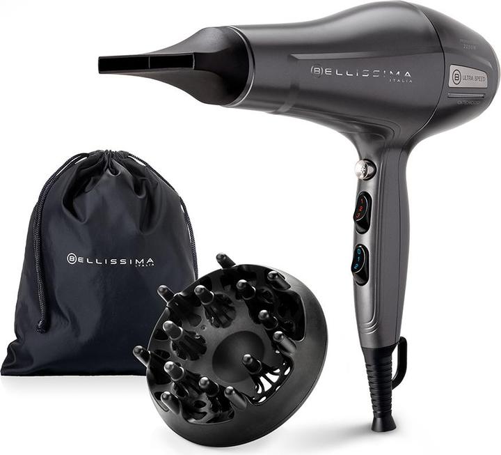Actual product image Imetec Hair dryer 2200W Bellissima Line Ac motor