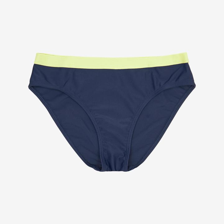 Nabaiji Sportbikini Hose Mädchen - 100 Vega schwarz/grün