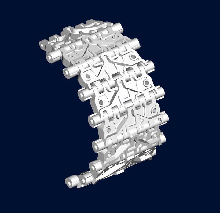 Actual product image Trumpeter Russ.2S1 Self-prop.How.Workable TrackLin