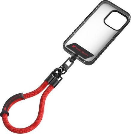 Image du produit Audi uniwersalna smycz do telefonu 28cm 10mm czerwony/red AUS-HSL10-RSQ/D1-RD (11.02")