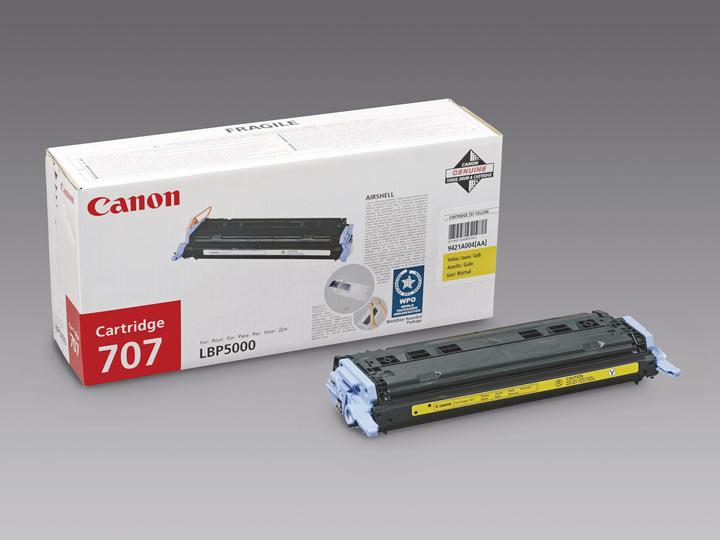 Actual product image Canon 707y (Y)