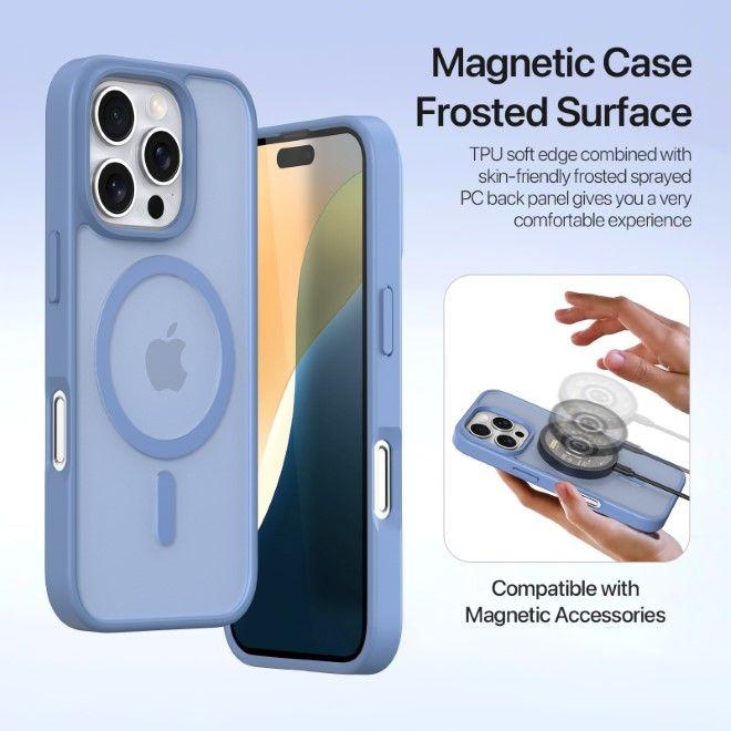 Produktbild Dux Ducis Lawa Series MagSafe Kunstleder Bookcover Hülle (Apple iPhone 16 Pro)