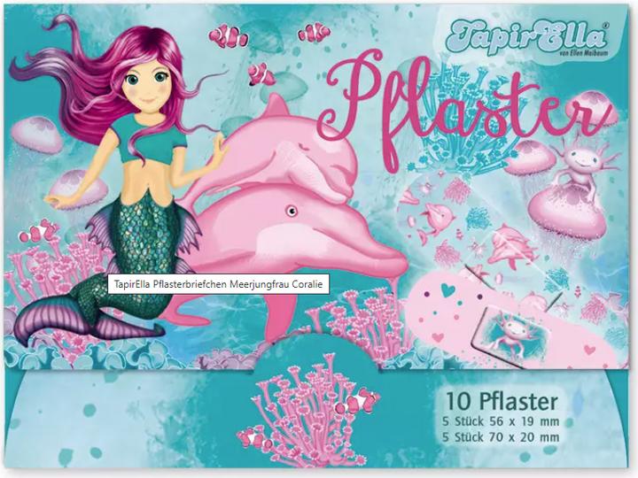 Immagine prodotto Lutz Mauder TapirElla 14622 Patch Lettera Sirena Coralie (10 x)