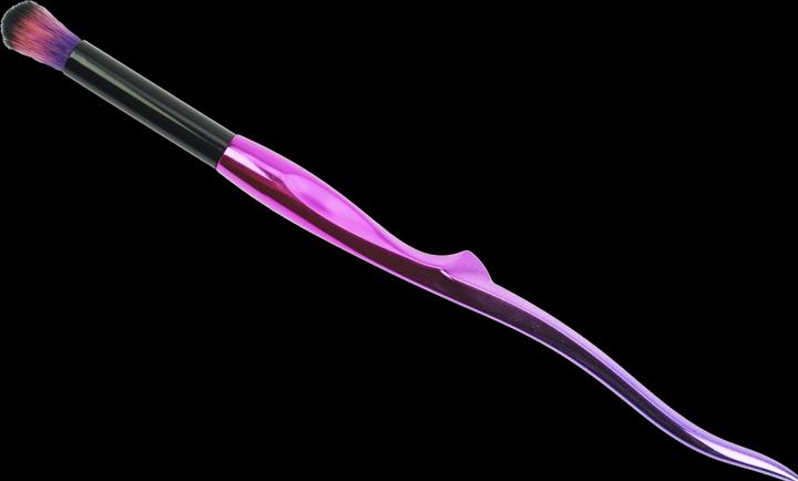 Actual product image Eyeshadow brush "Pink/ Black", fine synthetic hair (Concealer)