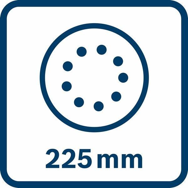 Productafbeelding Bosch Professional 06017D4000 (Excentrische schuurmachine, 550 W)