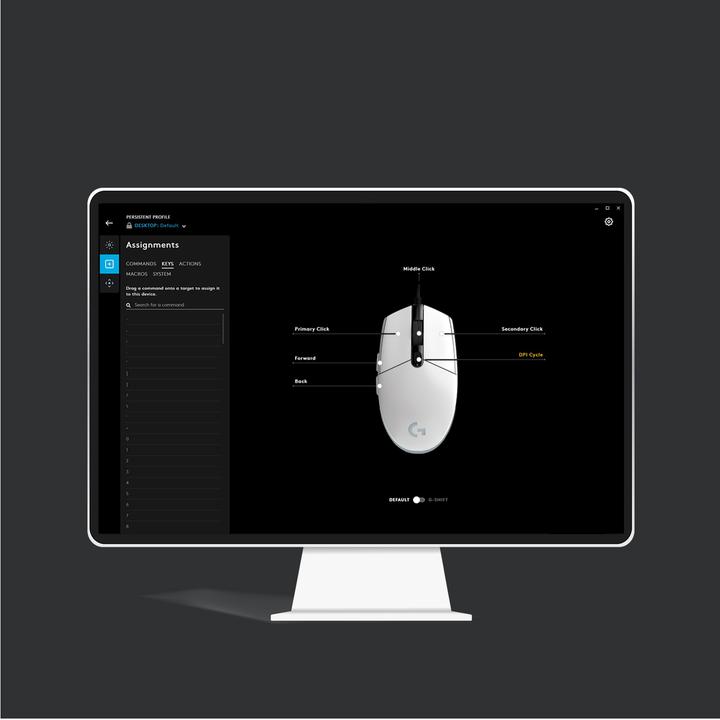 Produktbild Logitech G G203 Lightsync (Kabelgebunden)