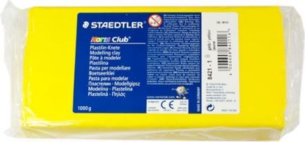 Actual product image Staedtler Plasticine Modelling Clay 1kg yellow Noris