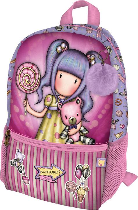 Actual product image Santoro Santor the little Plek with Gordzis' suitcase.