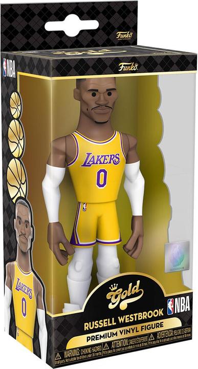 Actual product image Funko NBA - LA Lakers - Russell Westbrook Vinyl Gold Figure 13cm from assortment