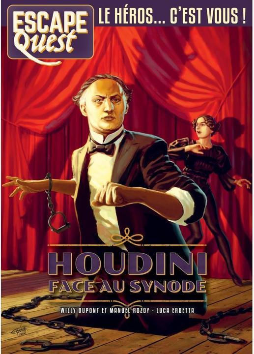 Immagine prodotto Don't Panic Games Escape Quest - Houdini di fronte al Synode (Francese)