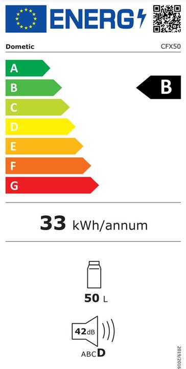 Energie-Label Dometic CFX-50 (46 l)