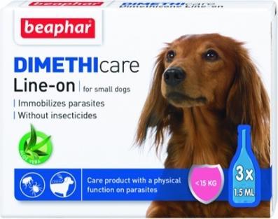 Actual product image beaphar Flea & Tick Line On, Fleas and Ticks (Dimethicone) Small Dog (Dog)