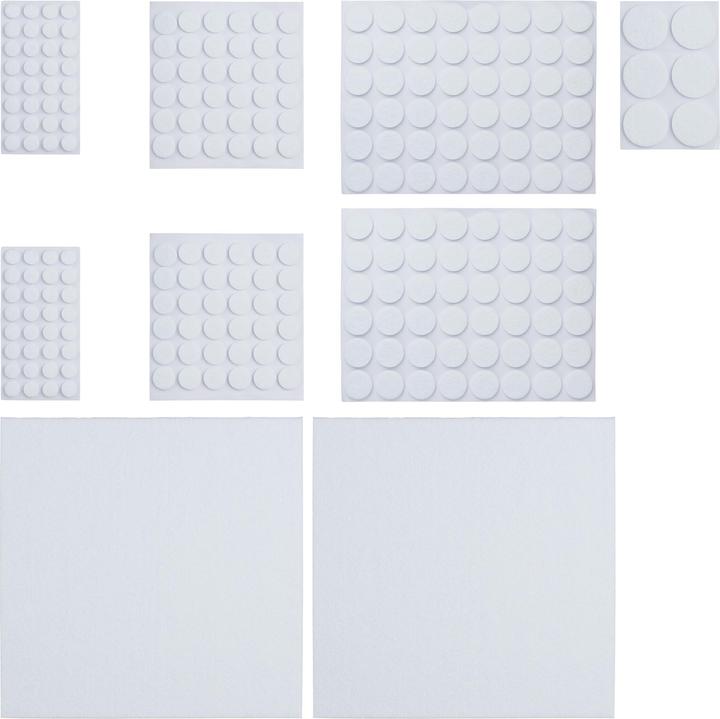 Relaxdays Felt Sliders Pack of 240 (Felt gliders, 240 Piece)