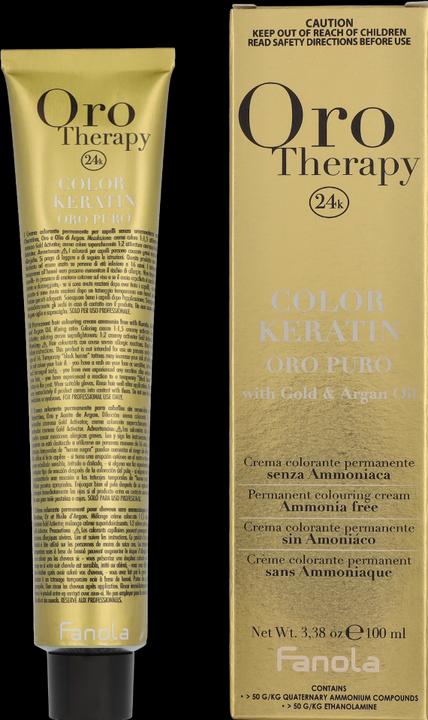 Actual product image Fanola Oro Therapy Colour Keratin 7.13 100ml (7.13)