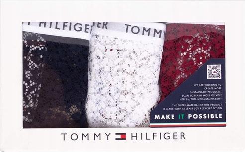 Actual product image Tommy Hilfiger Ladies' thongs in a 3-pack (XS, pack of 3)