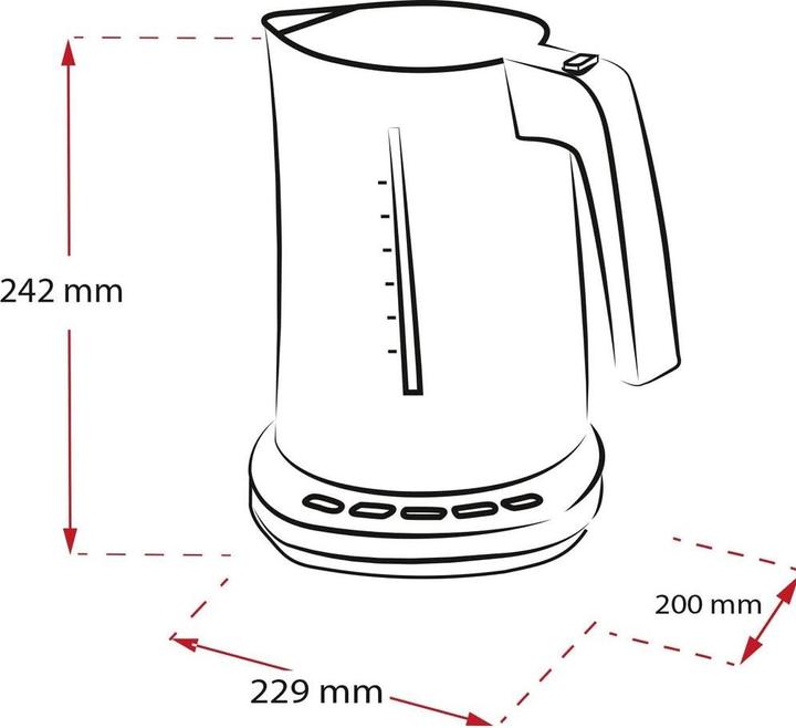 Image du produit Melitta Aqua Deluxe (1.70 l, Fiche CH)